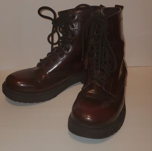 Maroon Boots